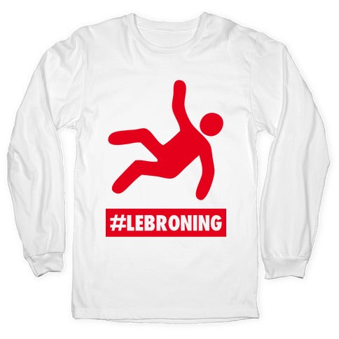Lebroning (Red) Longsleeve Tee